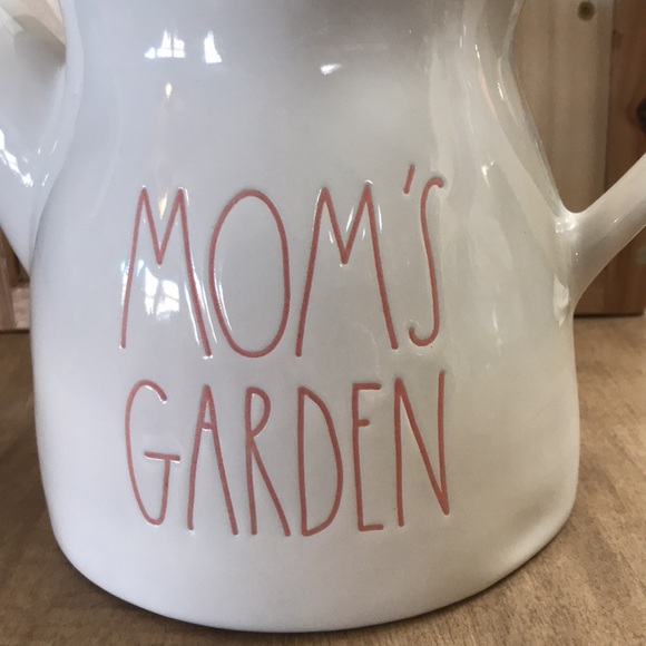 Rae Dunn Mom's Garden Pitcher. Excellent Condition. Holds About 60 Ounces. - Picture 2 of 6
